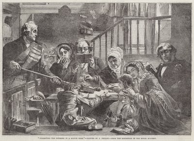 Collecting the Offering in a Scotch Kirk by John Phillip